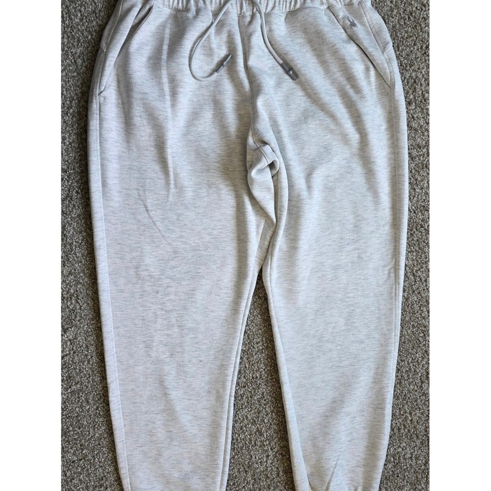Heather Gray Spyder Athletic Sweatpants With Logo And Front Pockets - No Tag